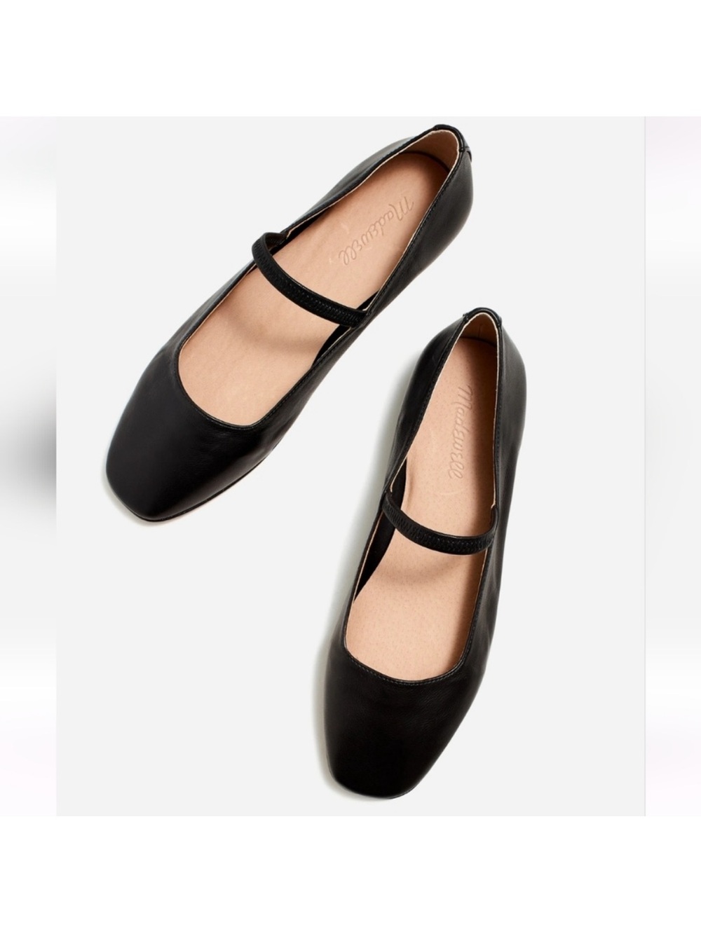 MADEWELL GRETA MaryJane leather Flats Size 8